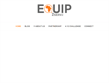 Tablet Screenshot of equip2serve.com